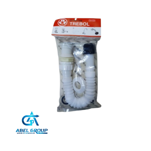 Trampa corrugada para desague 1 1/4"