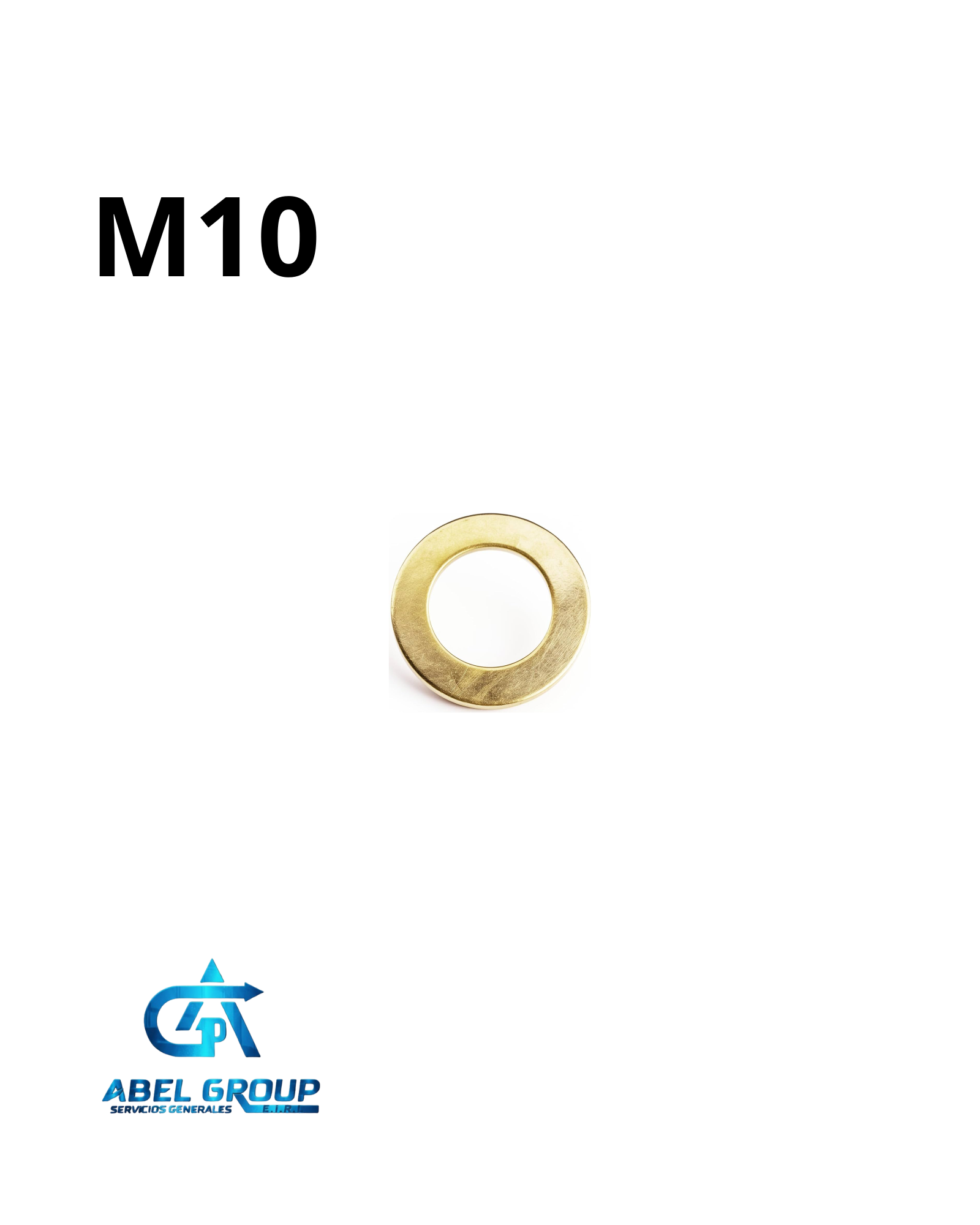 Arandela milimétrica M10