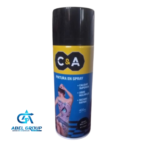 Pintura en spray - NEGRO MATE