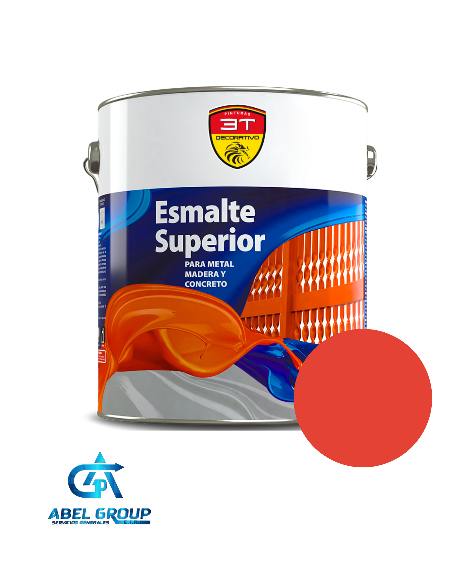 Esmalte Superior - Rojo Bermellón