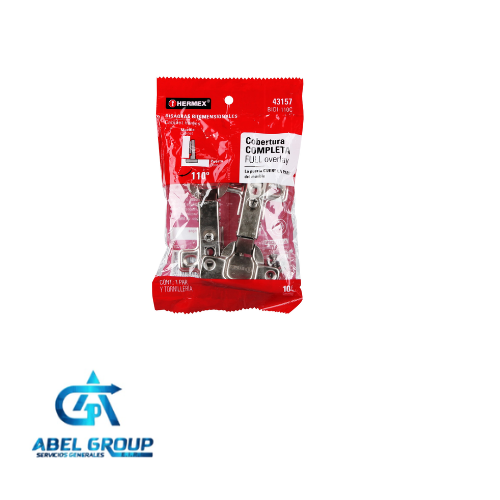 Bisagra cangrejo cobertura completa