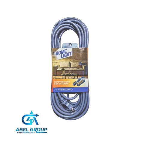 Extension 10 mts c/4 tomas