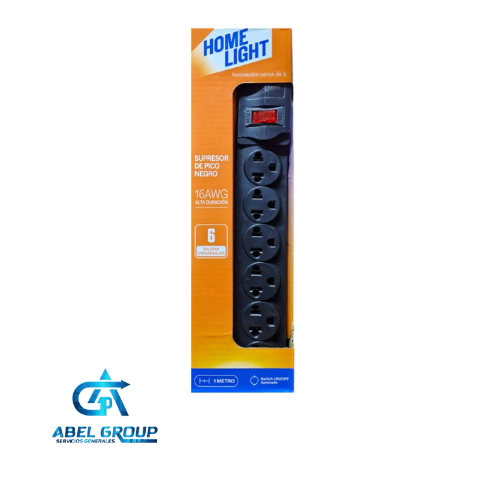 Extension 3mts c/6tomas