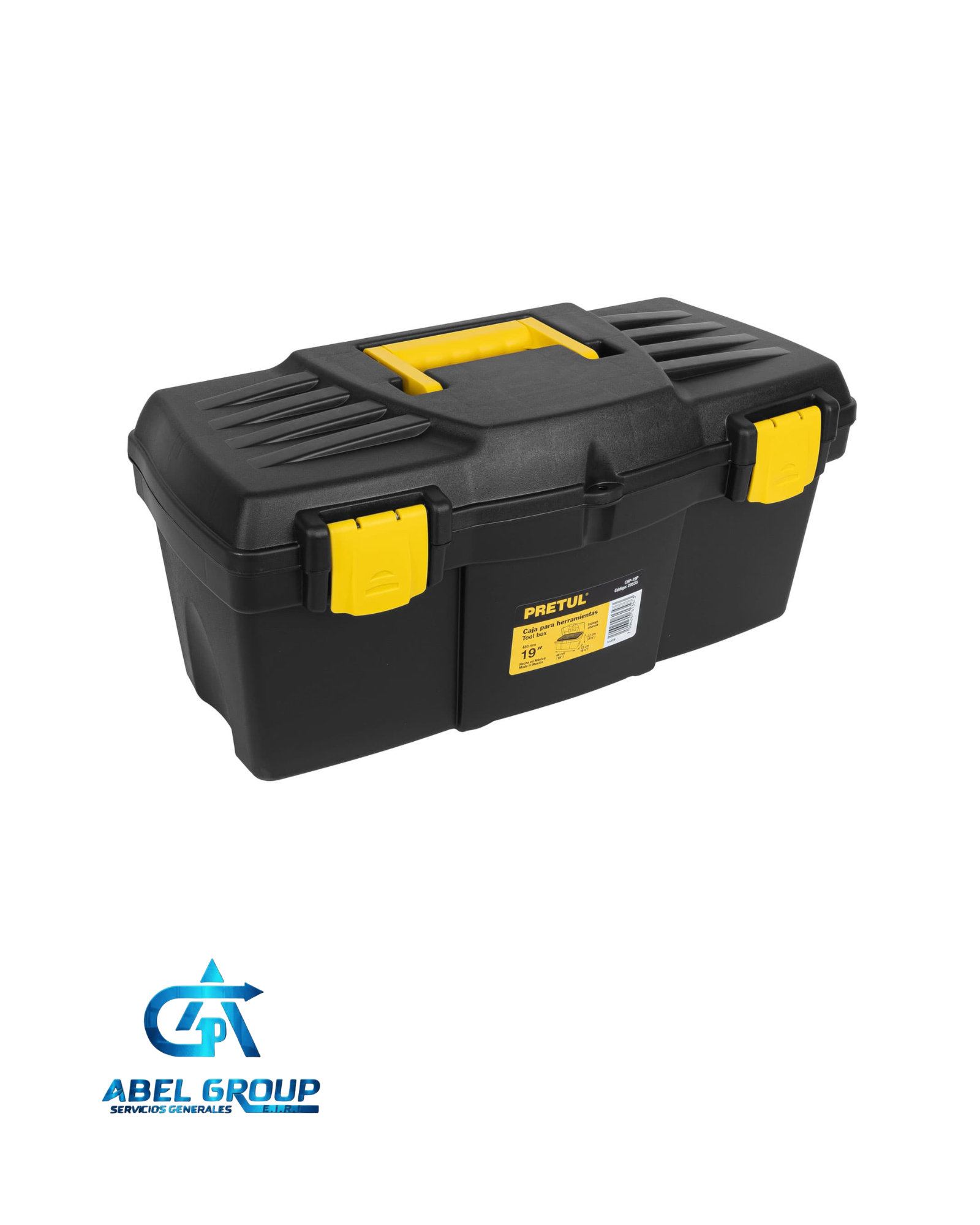 Caja para herramienta de 19', Pretul