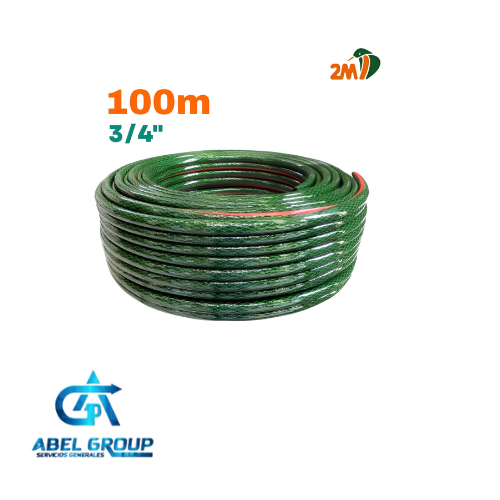 Manguera 3/4" reforzada agua