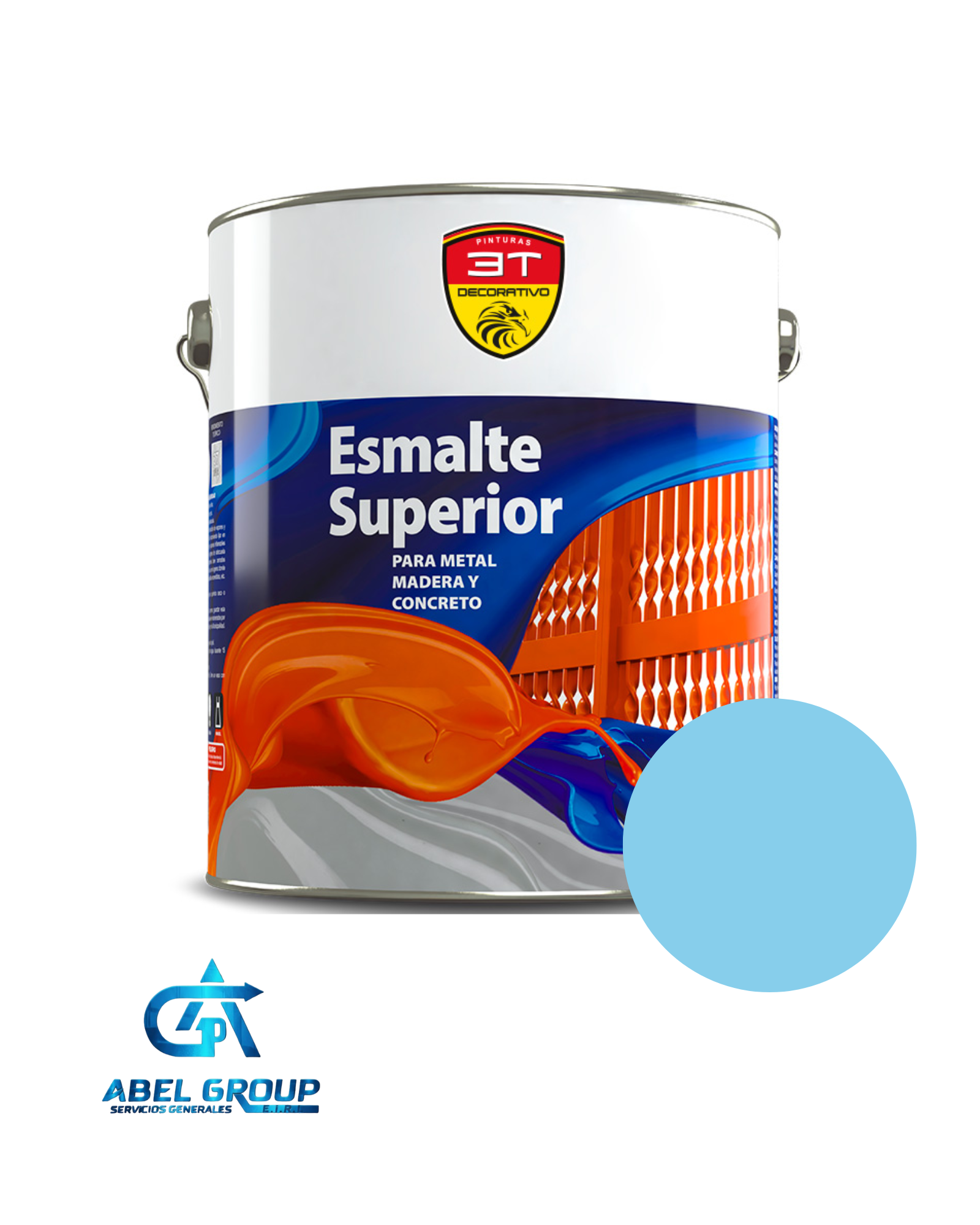 Esmalte Superior - Celeste