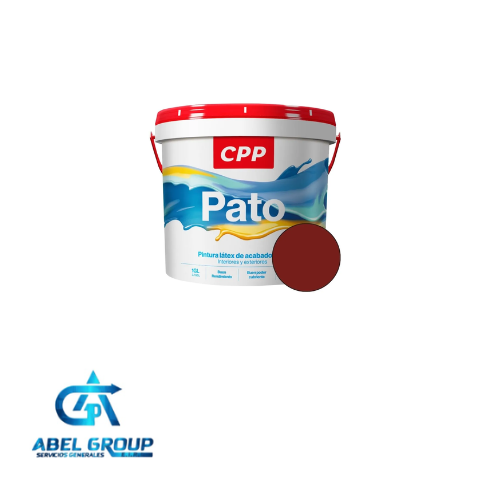 Látex pato ROJO TEJA