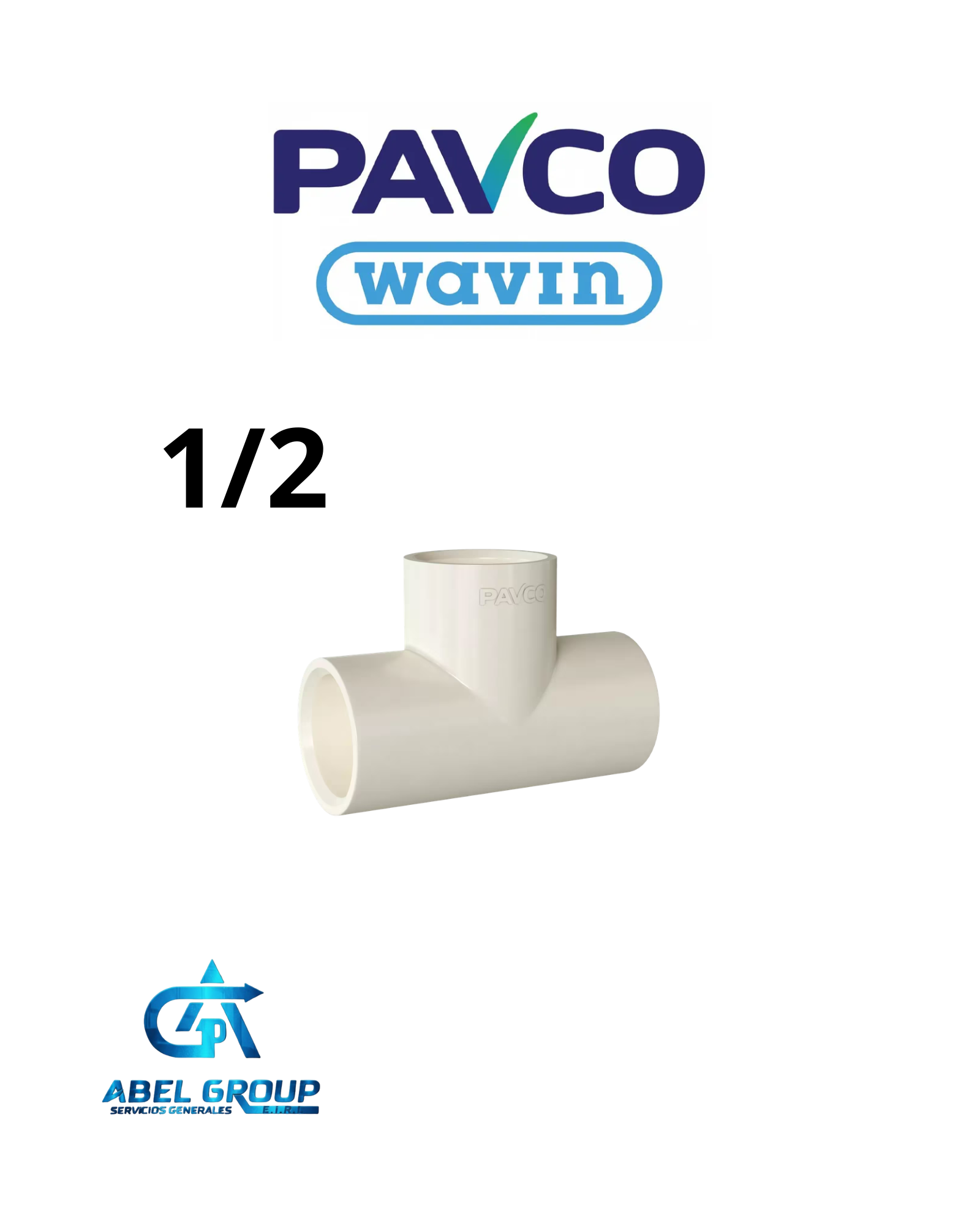 TEE PRE 1/2" CPVC BEIGE