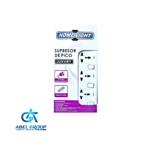 Extension 3mts c/3 tomas blanco