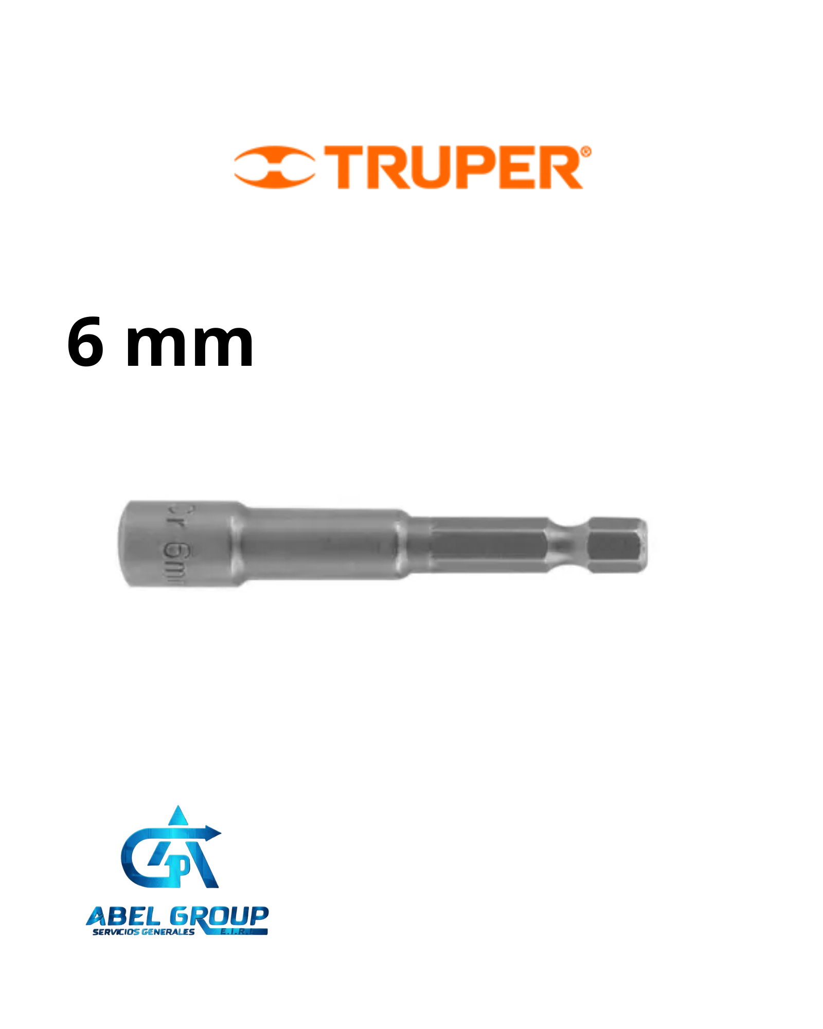 Dados magneticos 6mm x65mm - Truper