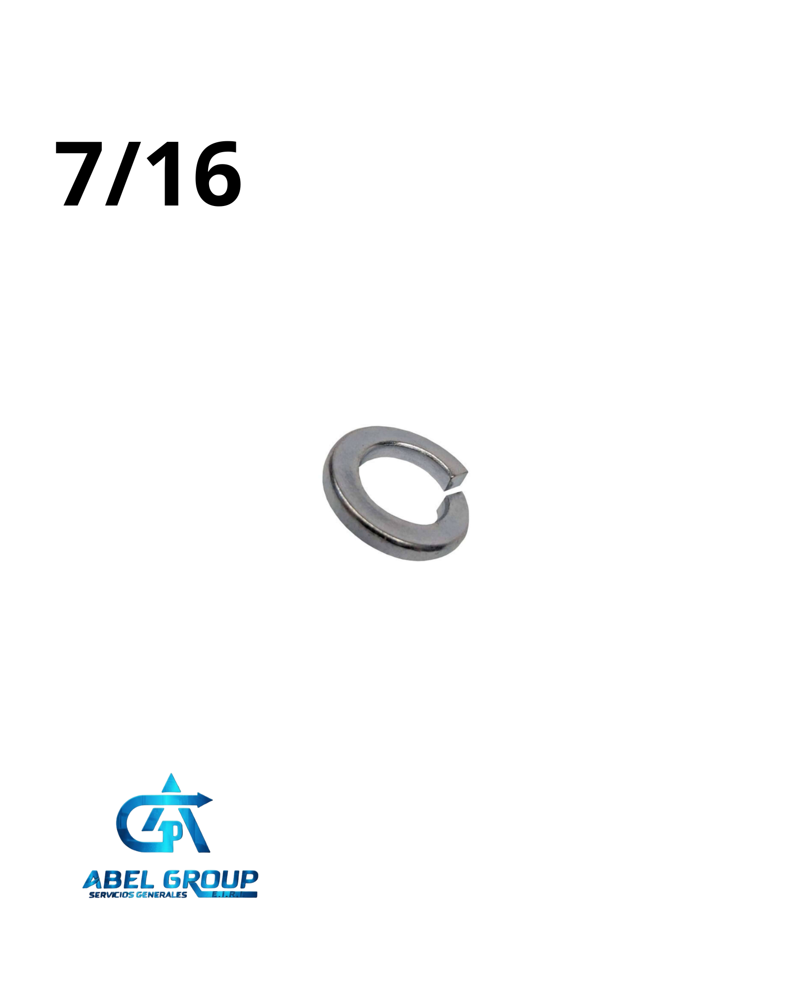 Arandela presión 7/16"