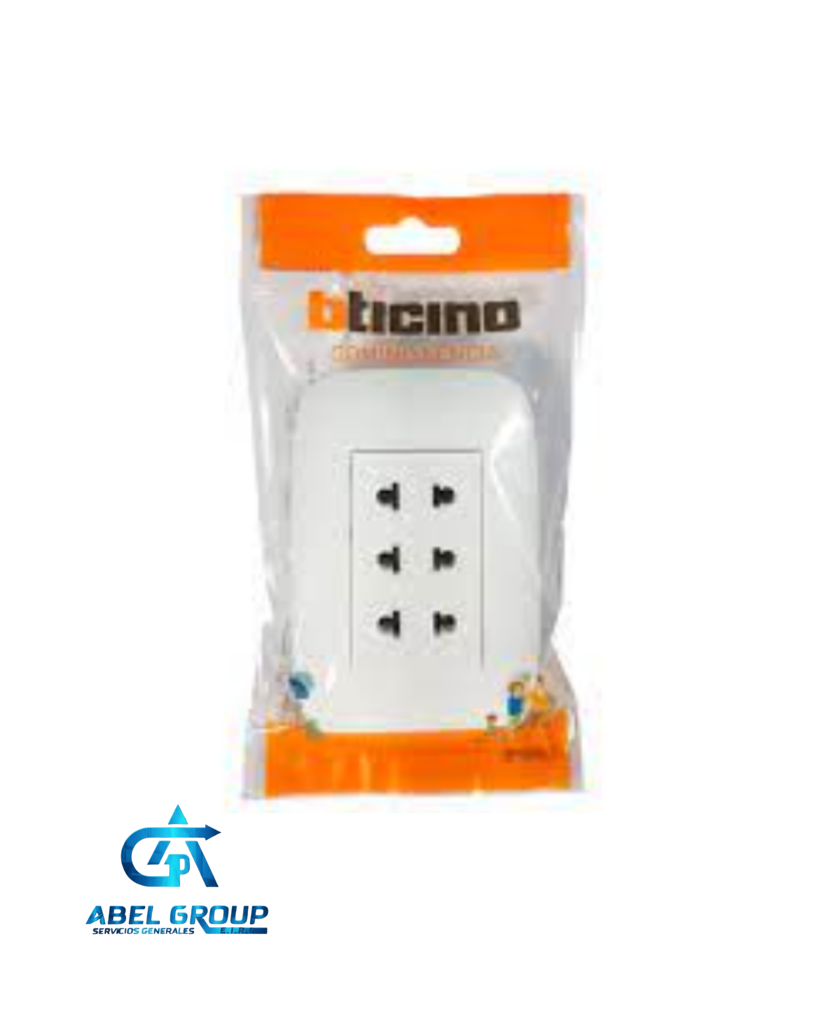 TOMACORRIENTE TRIPLE P/ SOBREPONER MARFIL - BTICINO