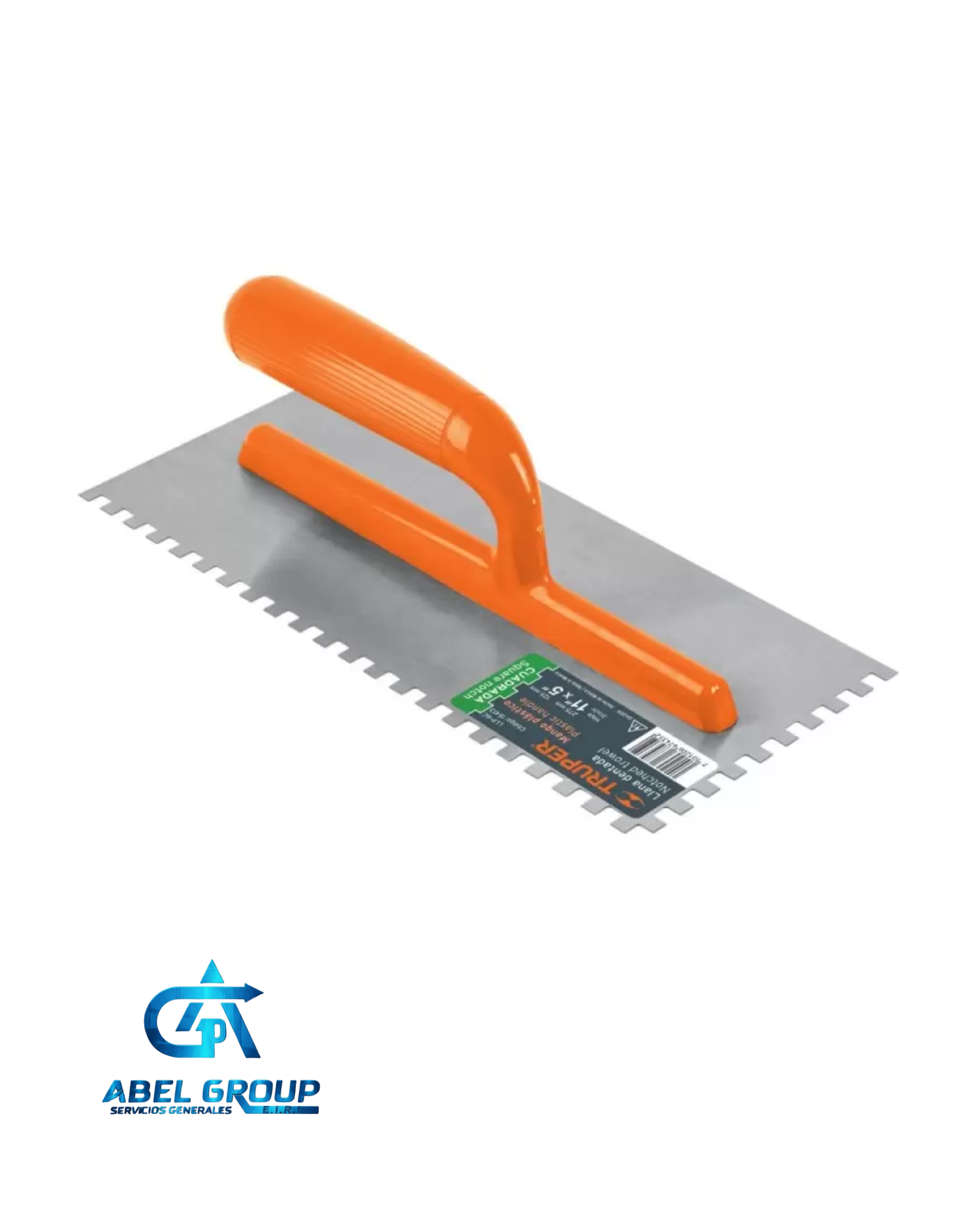 Plancha Empas. Dentada M/Plastico 11"X5" - Truper