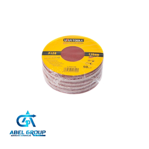 Lija circular 4" gr.120