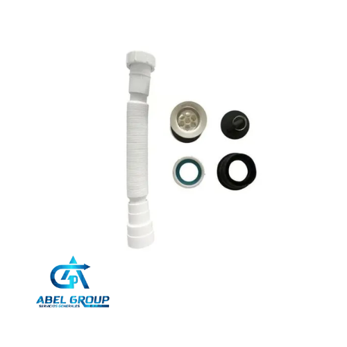 Trampa corrugada para lavatorio