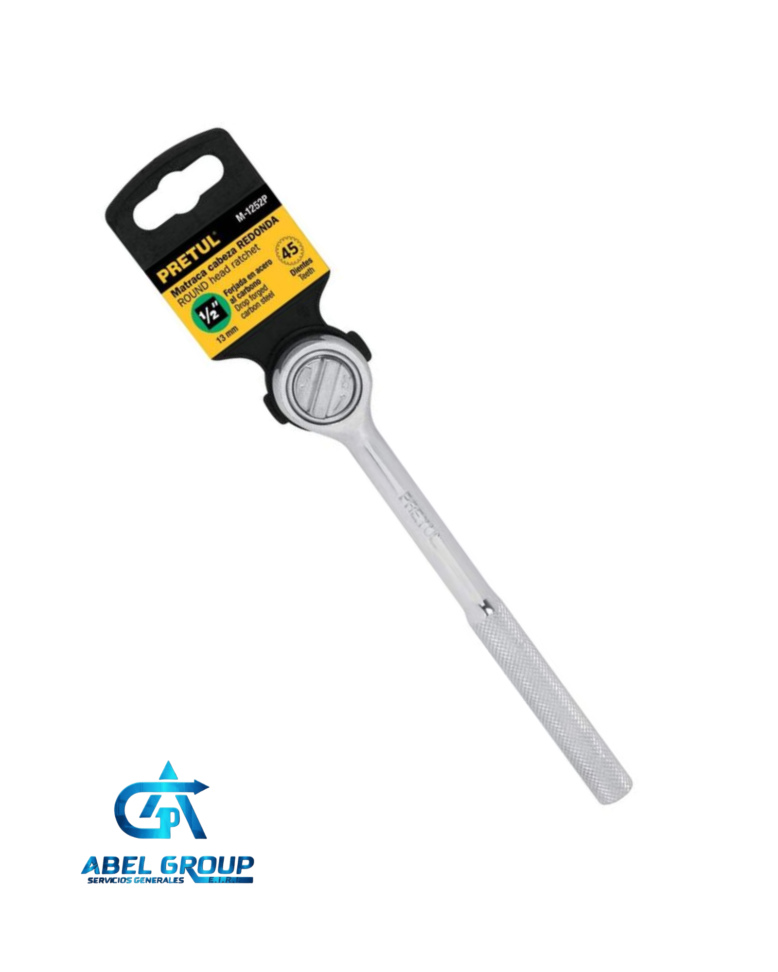 Ratchet Matraca 1/2" cabeza redonda, 21150 - PRETUL