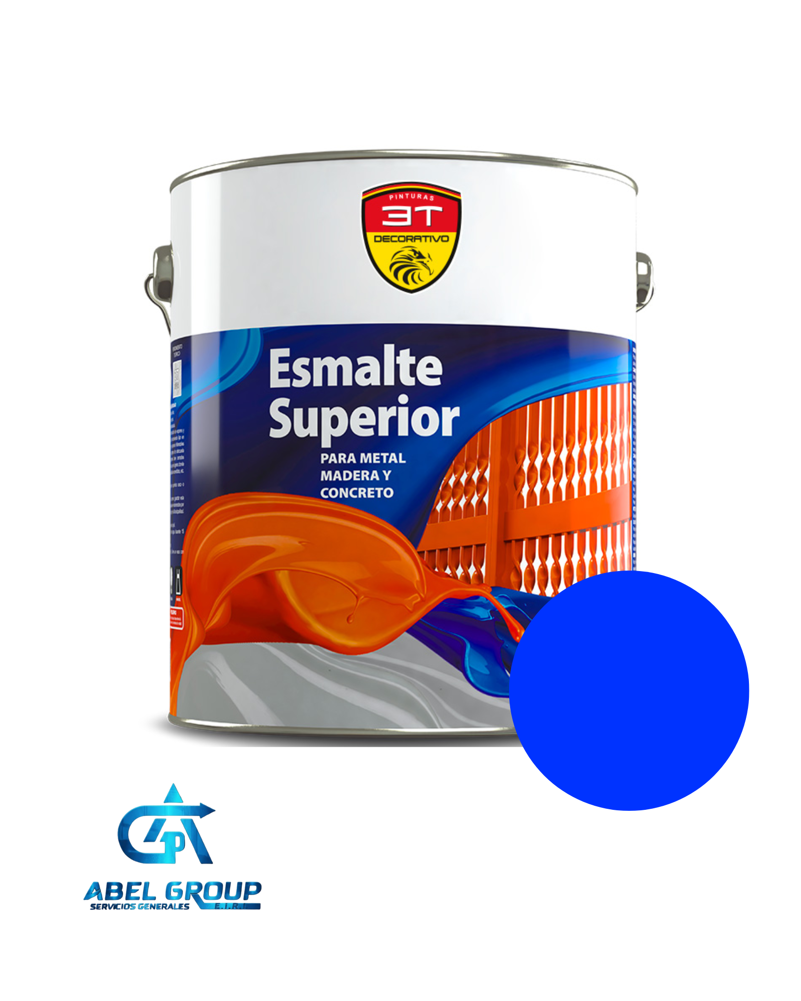 Esmalte Superior - Azul Eléctrico
