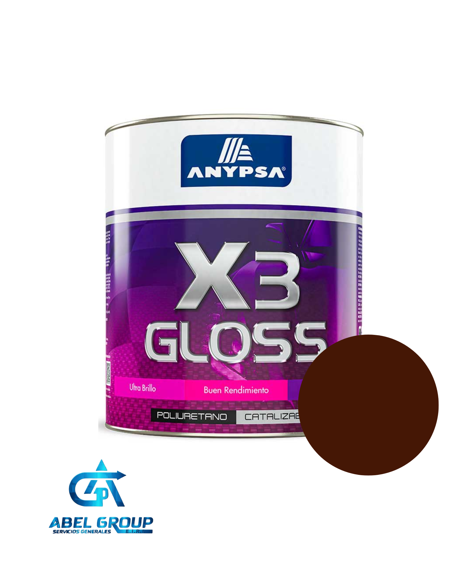 Pintura Gloss X3 - Caoba