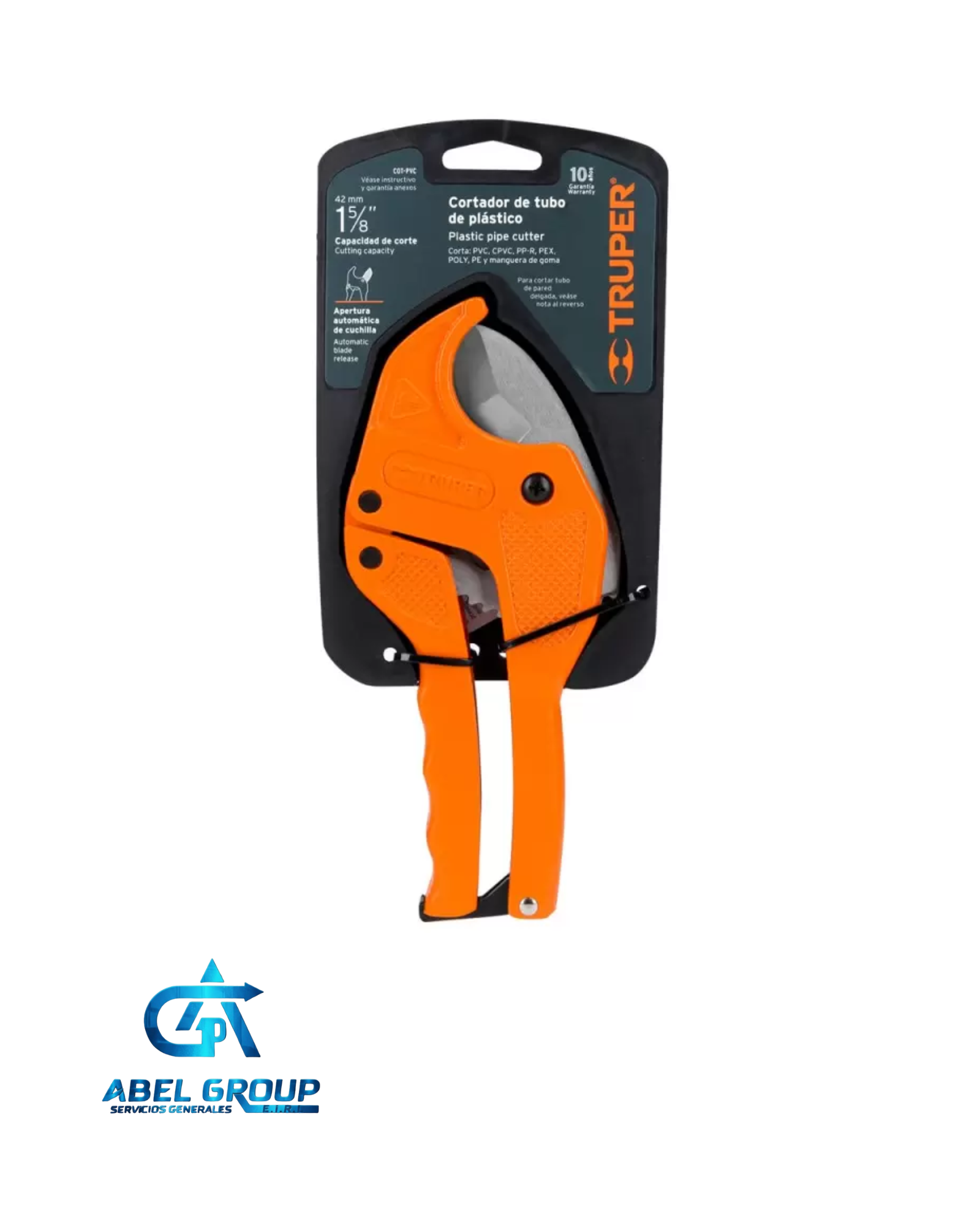 Cortador de tubo de Pvc 1-5/8"  -Truper