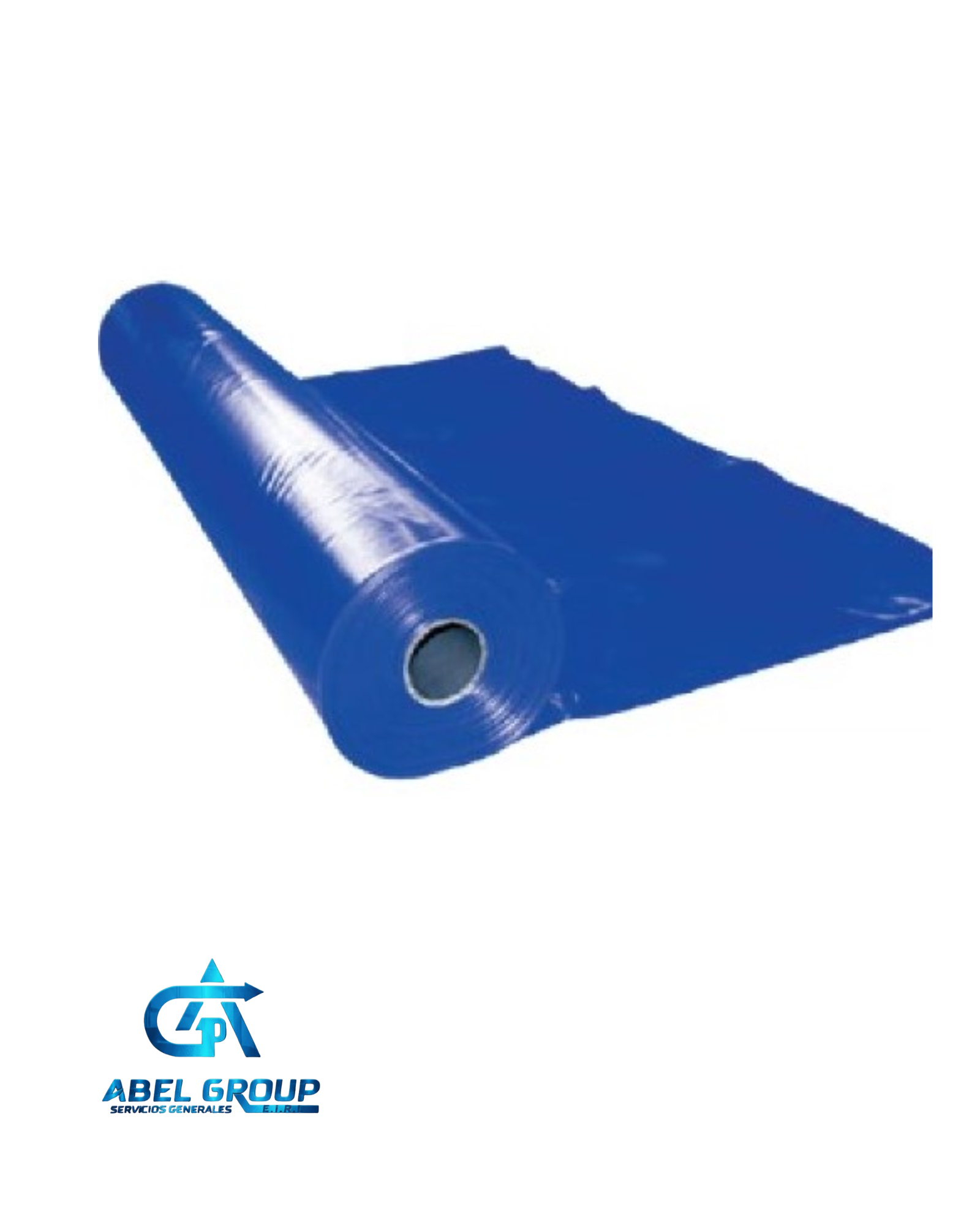 ROLLO DE PLÁSTICO AZUL