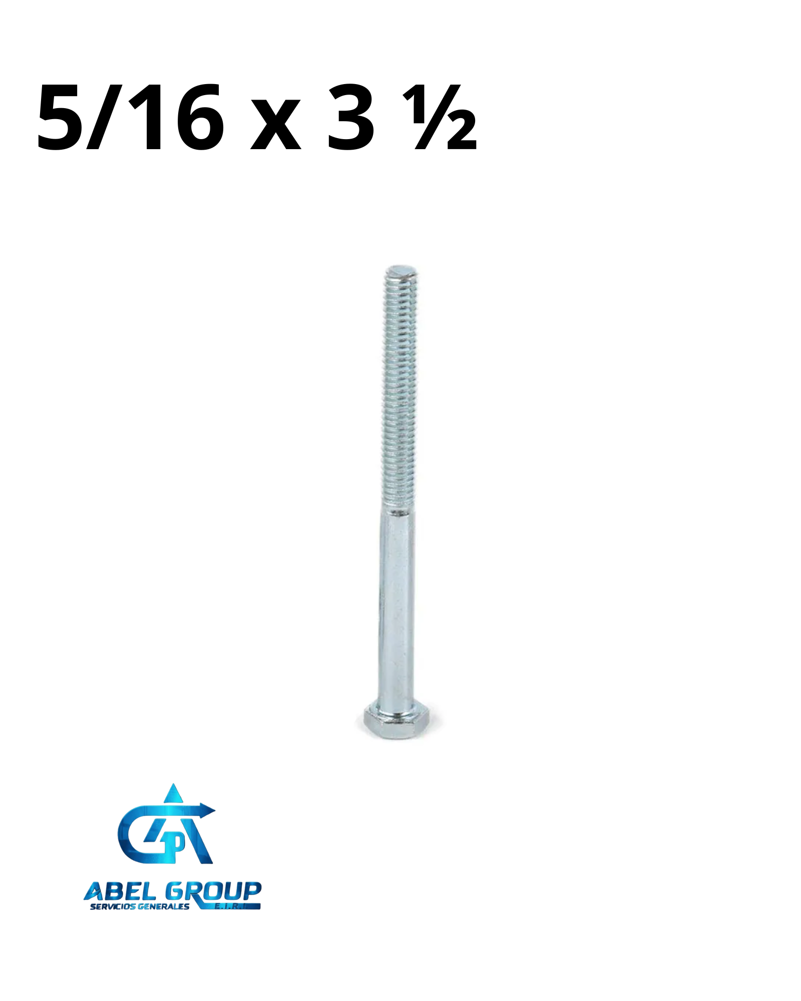 Perno 5/16" x 3 1/2"