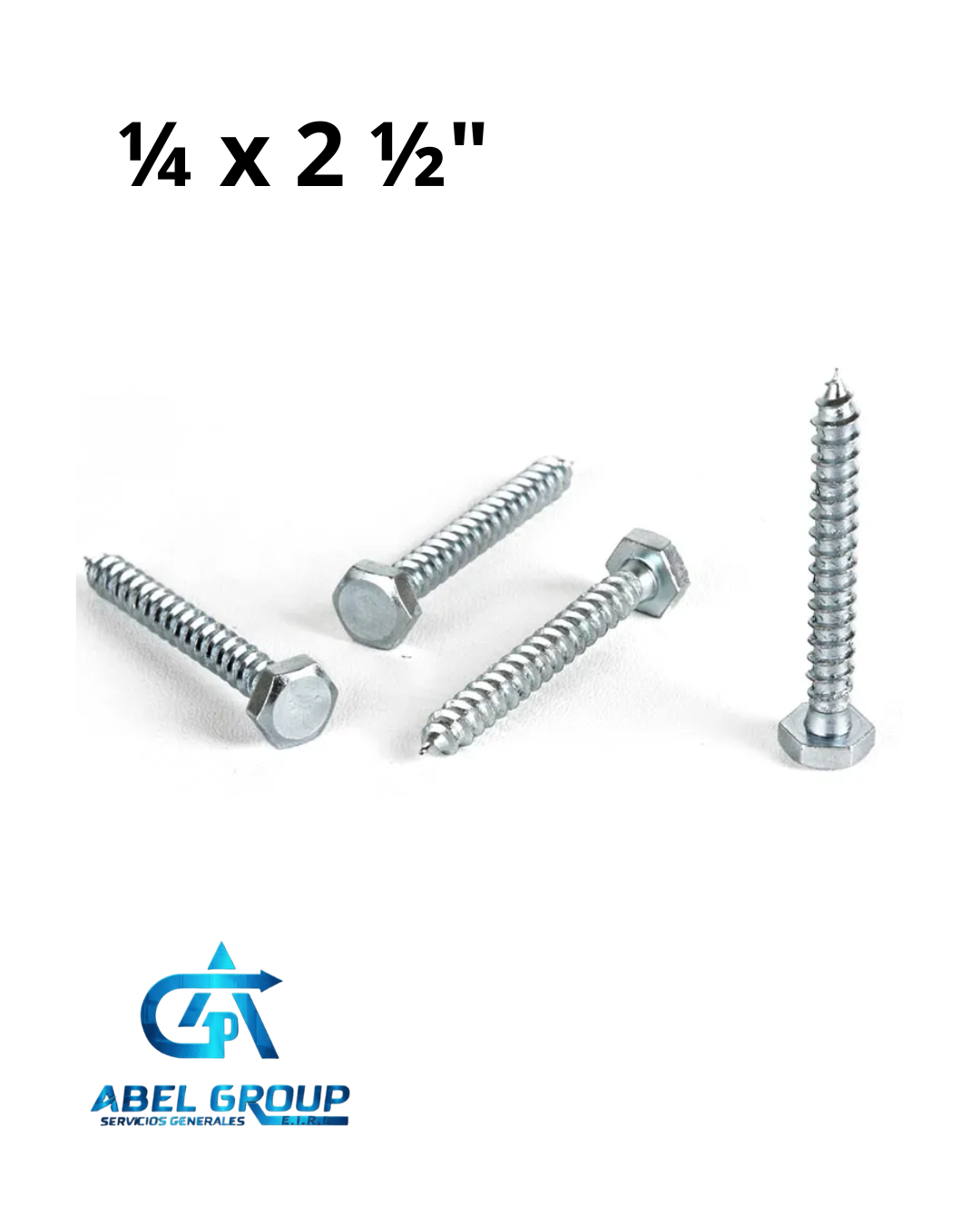 Tirafon 1/4" x 2 1/2"