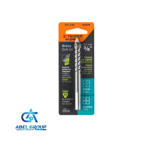 Broca para azulejo, vidrio y mayolica 3/8"