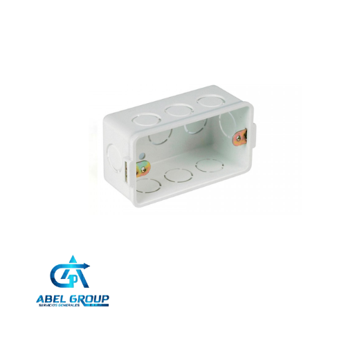 Caja rectangular PVC