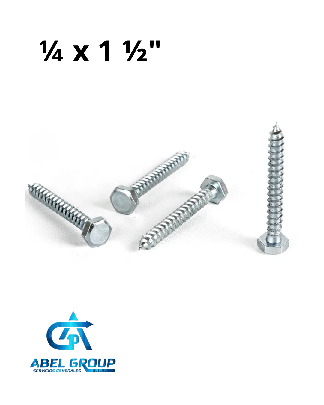 Tirafon 1/4" x 1 1/2"