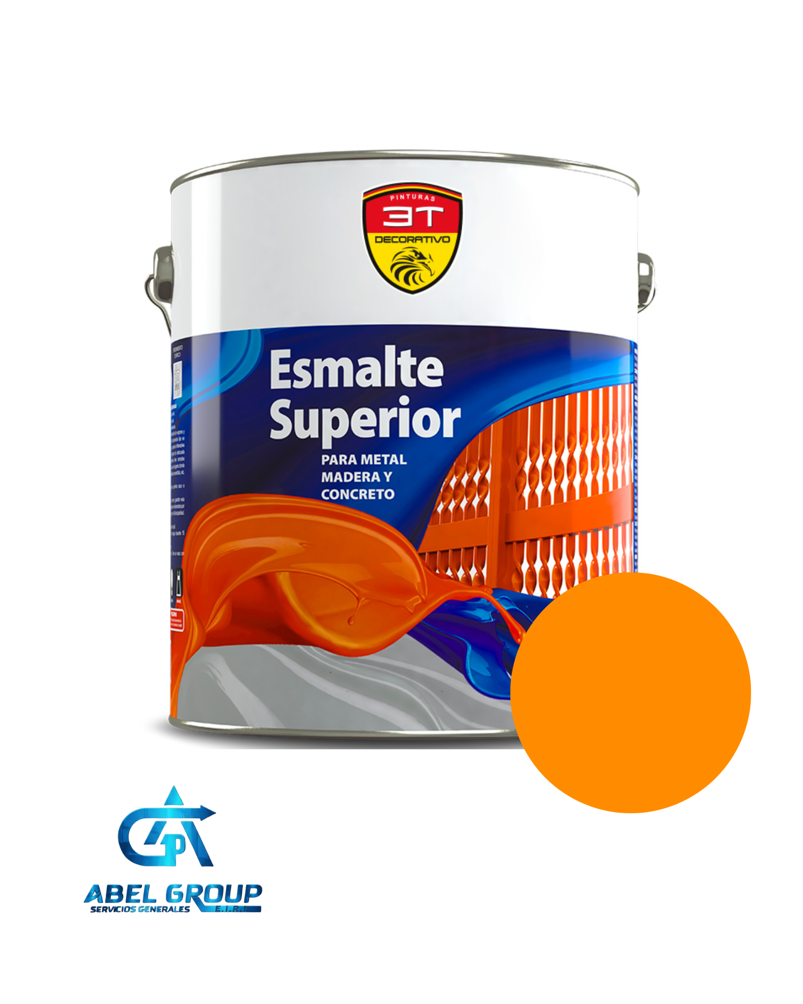 Esmalte Superior - Naranja Huando