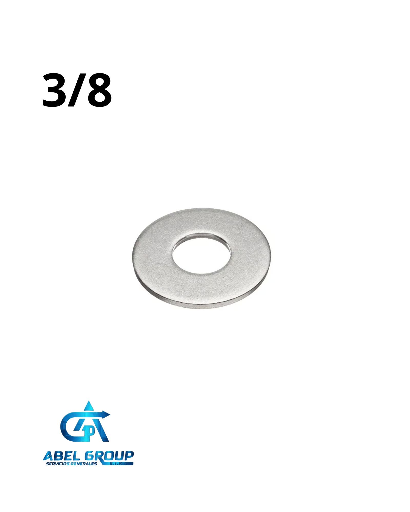 ARANDELAS PLANAS - 3/8