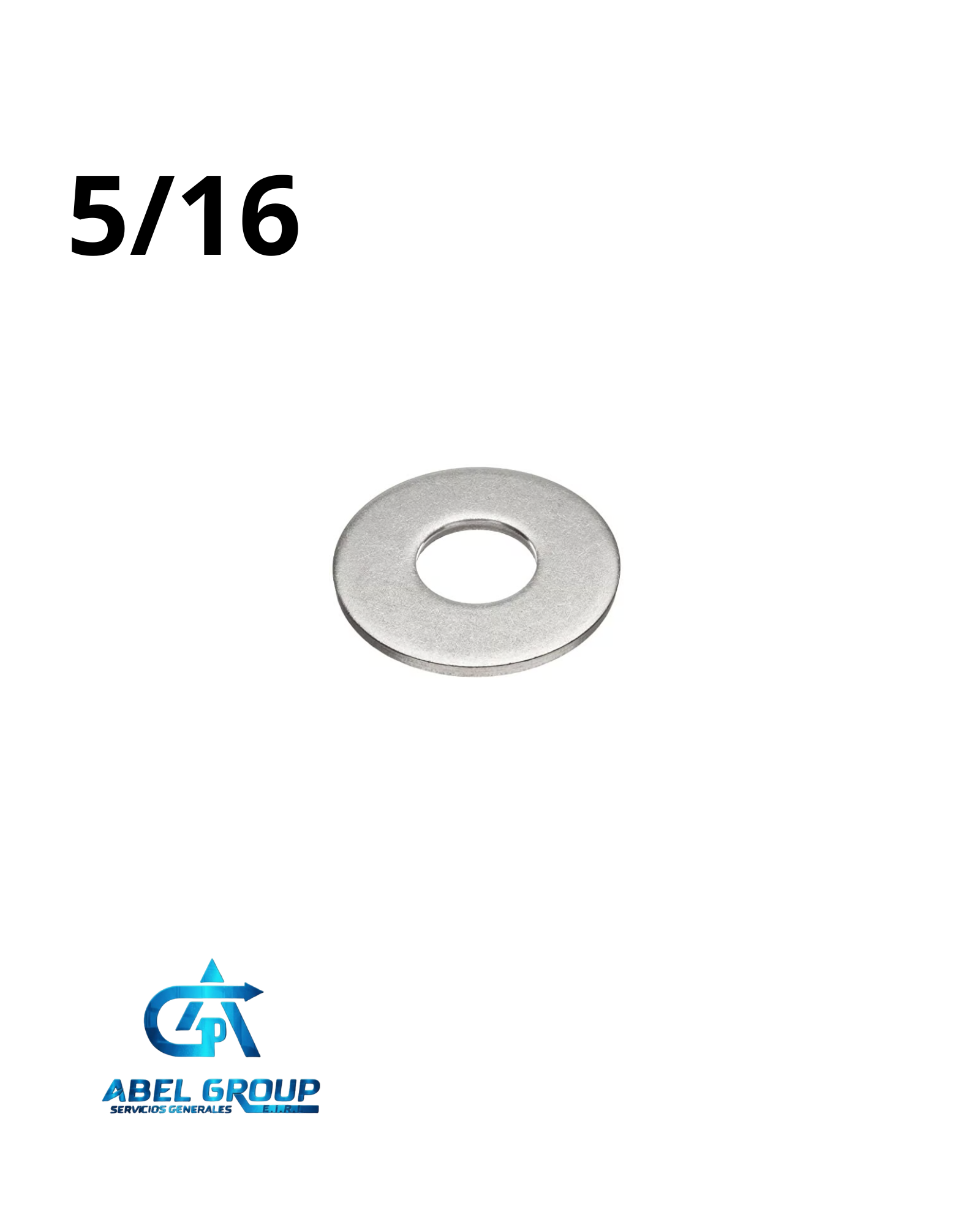 ARANDELAS PLANAS - 5/16