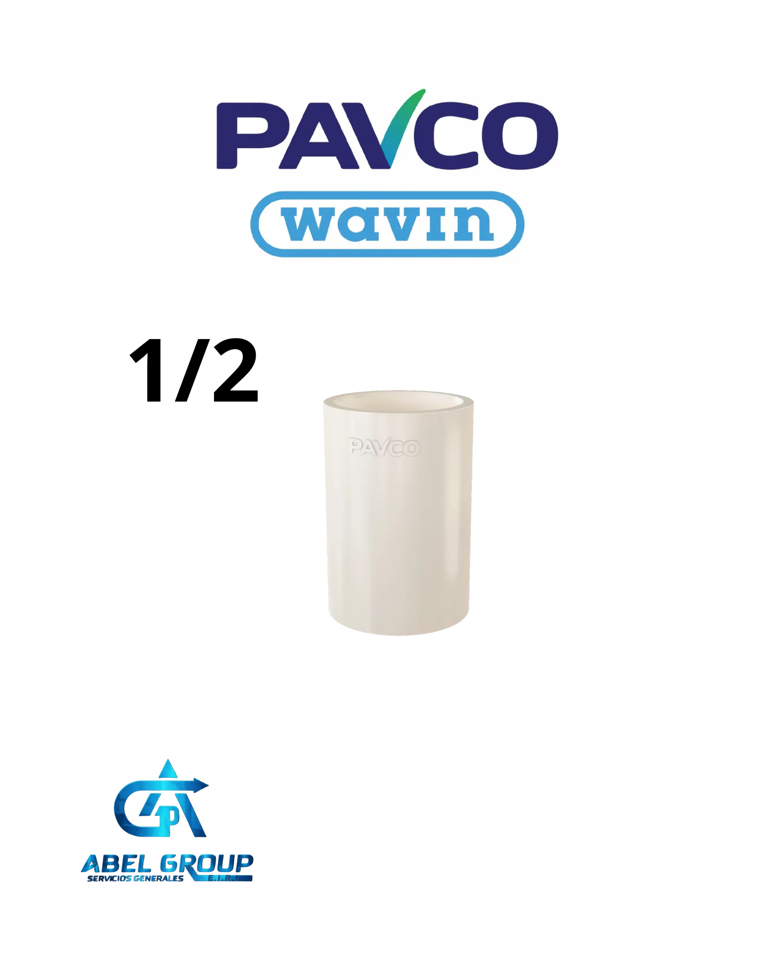 ADAPT SOCK ROS M 1/2" CPVC BEIGE