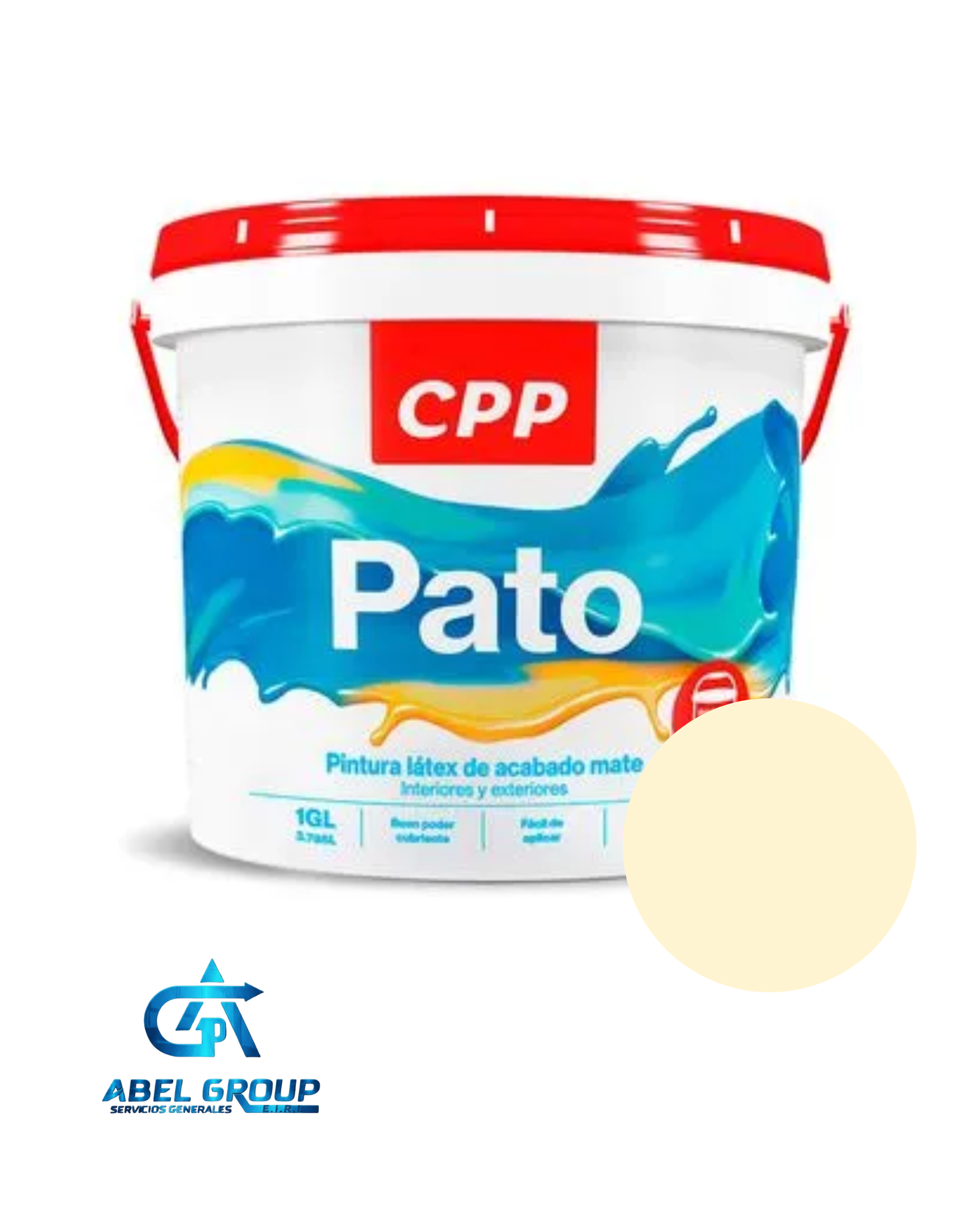 Pintura Látex Pato CPP - Crema
